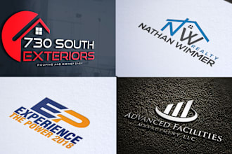 design a modern professional minimalist business brand logo