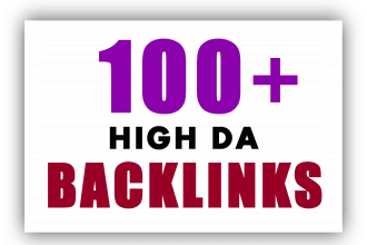 build 100  quality contextual backlinks, off page seo , 200 additional links