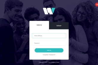 develop a event calendar website like google event