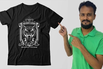 do tshirt and merch design for your print on demand brand