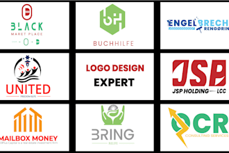 design minimalist unique logo