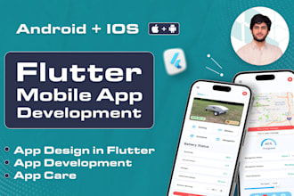 do flutter android ios app or be your flutter app developer