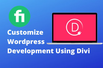 develop website in divi theme or be your divi theme expert
