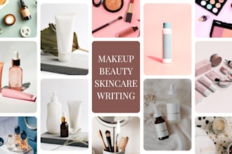 write makeup and beauty articles