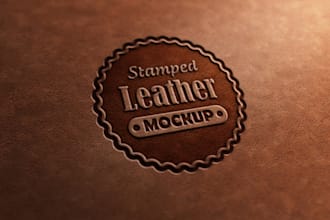 make your logo look like it was carved on a wood and then photographed