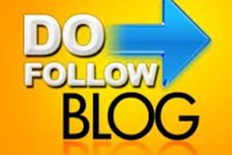 build 300 do follow links and 2000 blog comments