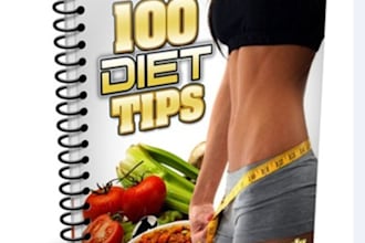 give you 100 diet tips