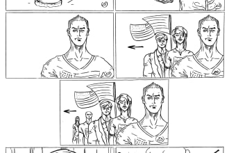 create a clean storyboard
