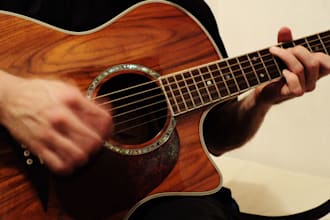 make music notes and guitar tabs for any song