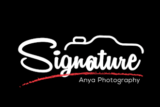 design photography  or watermark or signature logo
