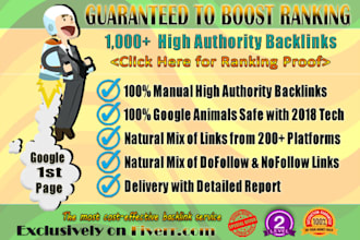 boost google ranking by manual SEO backlinks