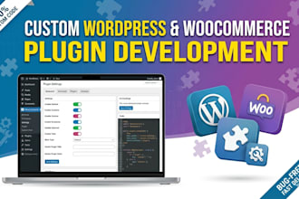 custom wordpress and woocommerce plugins