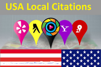 create 110 local listings,google maps and backlinks