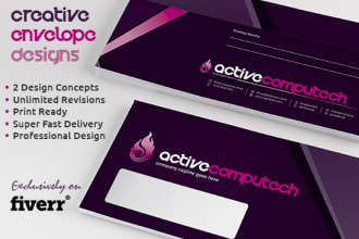 create an envelope design