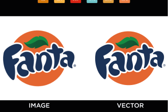 convert jpg, png, logo image to vector