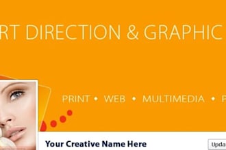 design a Facebook Cover Timeline seamlessly integrated TIMELINE cover profile