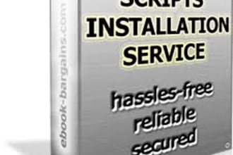install a PHP script