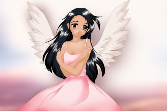 draw a caricature from your photo as valentines day gift