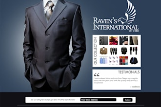 develop a website as per your need