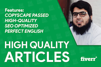 write high quality articles
