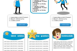 design one single website page that you request