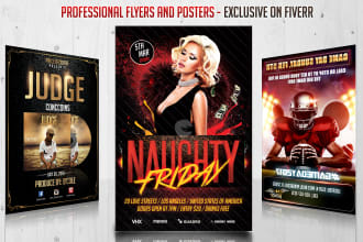design flyer, poster for print and digital use