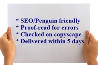 write an SEO article