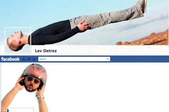 design professional timeline cover for FB