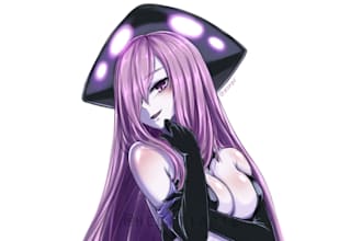 draw anime or manga character illustration