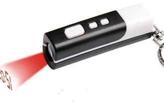mail you a Mini Tiny LCD Projector Projection Digital Clock with Key Chain Ring