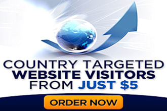 deliver 1000 Human Targeted website visitor to any website