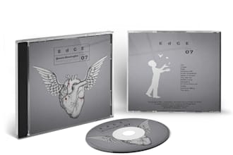make realistic digipak cd case mockup