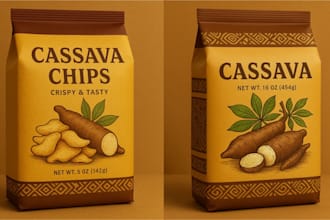 create high end food and beverage packaging design