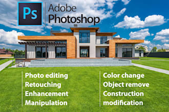 house facade paint color change photoshop architecture construction modification