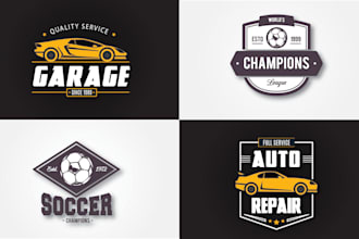 design modern website brand logo