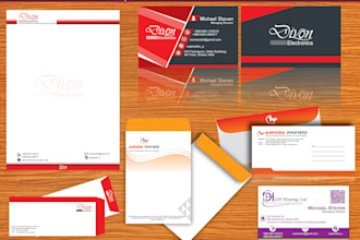 design business card, letterhead and stationery