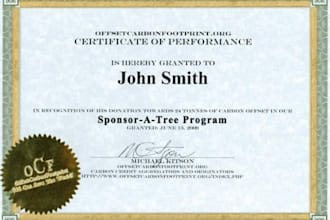 create a professional certificate design