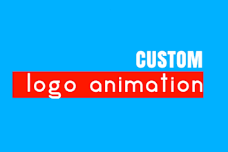 create a custom 2d logo animation