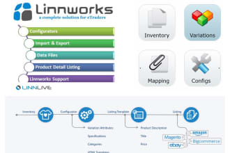 be your linnworks expert import export ebay amazon listing