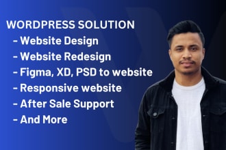 do professional, responsive wordpress website design and development