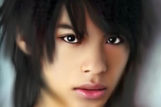 create a digital realism from a picture