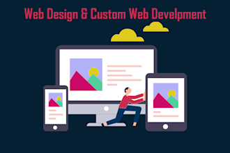do web design and build complete website