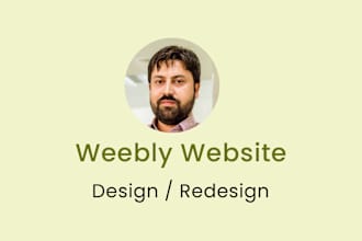 design, redesign or update your weebly website design