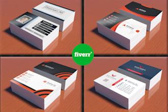 design outstanding 2sided business card
