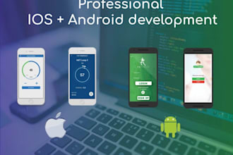 design and develop android and ios mobile applications using swift and kotlin