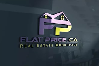 desgin real esate logo,high quality