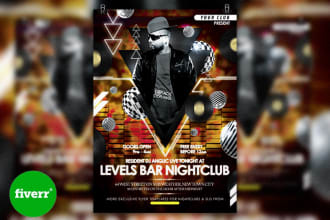 design catchy dj flyers and posters