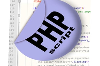 install any php script to your hosting