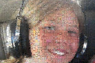 turn your photo into a photo tapestry of mini photos