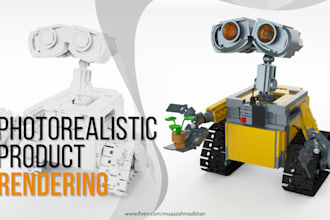 create photorealistic rendered images of product